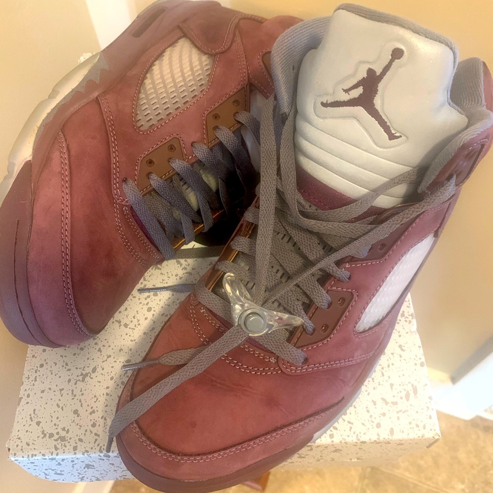 Air Jordan 5 “Burgundy” Men’s Size 9.5
